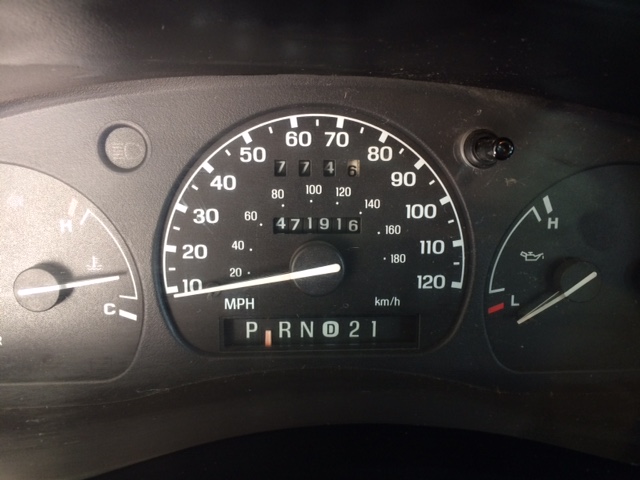 odometer reading 1
